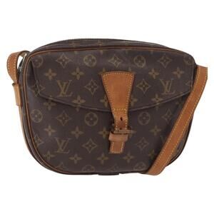 LOUIS VUITTON Monogram Jeune Fille GM Shoulder Bag M51225 LV Auth bs31076